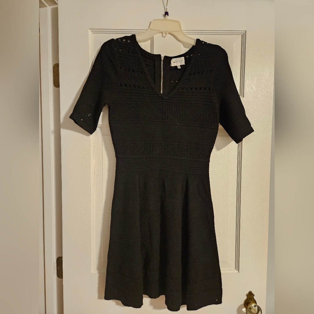 Milly Ribbed Knit LBD